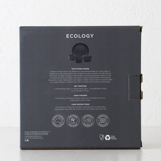 OTTAWA STONEWARE 4 PIECE DINNER BOX SET  |  STONE