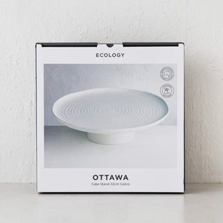 OTTAWA FOOTED CAKE STAND  |  CALICO