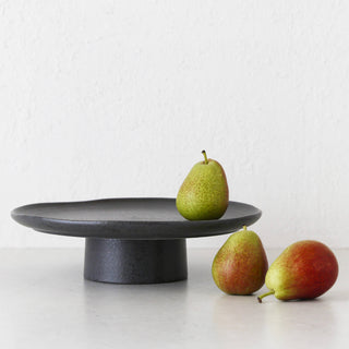 OTTAWA FOOTED CAKE STAND  |  STONE