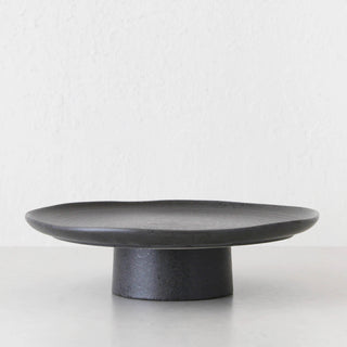 OTTAWA FOOTED CAKE STAND  |  STONE