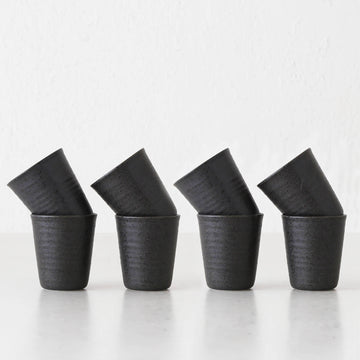 OTTAWA STONEWARE LATTE CUPS  |  BUNDLE X8  |  STONE