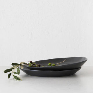 OTTAWA STONEWARE 33CM SERVING PLATTER  |  STONE
