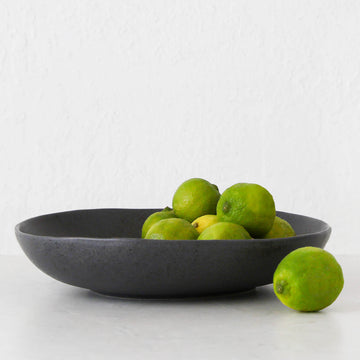 OTTAWA STONEWARE 28CM SHALLOW SERVING BOWL  |  STONE