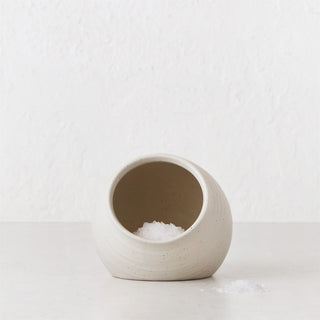 OTTAWA STONEWARE SALT CELLAR  |  CALICO