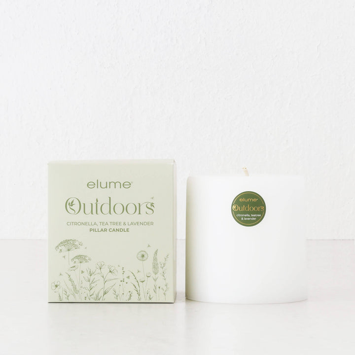 ELUME  |  CITRONELLA PILLAR 4.5X5