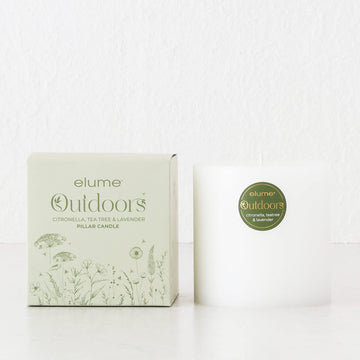 ELUME  |  CITRONELLA PILLAR 4X4