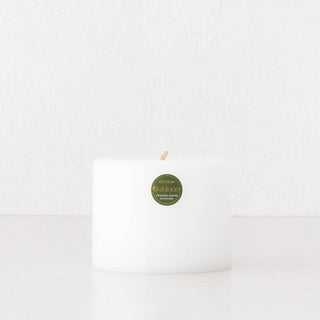 ELUME  |  CITRONELLA PILLAR 6X5" CANDLE  |  150+HRS  |  CITRONELLA + TEA TREE + LAVENDER