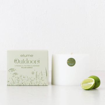 ELUME  |  CITRONELLA PILLAR 6X5