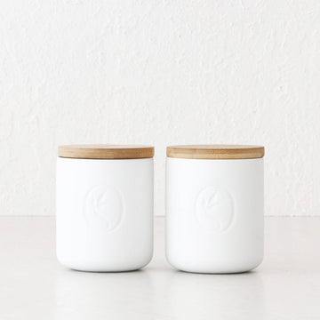 ELUME  |  CITRONELLA SOY JAR CANDLE + LID 300G BUNDLE X2  |  CITRONELLA + TEA TREE + LAVENDER