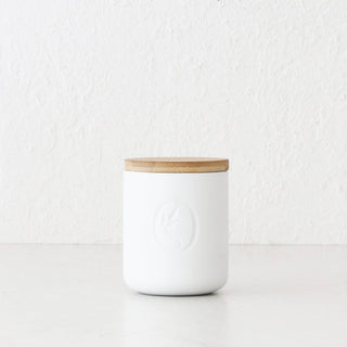 ELUME  |  CITRONELLA SOY JAR CANDLE + LID 300G  |  CITRONELLA + TEA TREE + LAVENDER