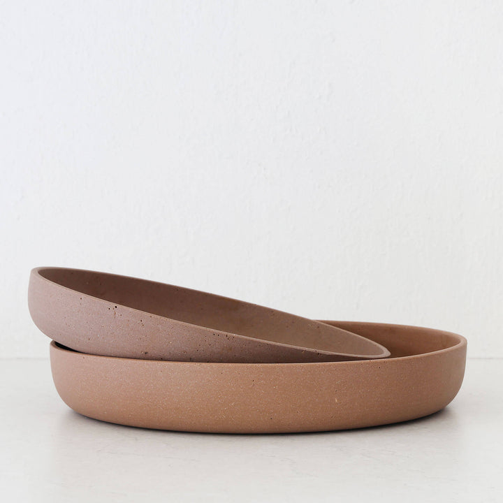 ESHER BOWL BUNDLE X2  |  36CM + 41CM  |  CLAY
