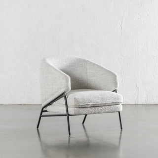 Essen Armchair  |  Ashen Mist Boucle