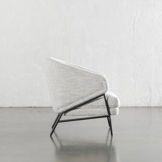 Essen Armchair  |  Ashen Mist Boucle