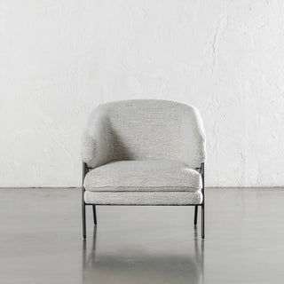 Essen Armchair  |  Ashen Mist Boucle