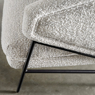 Essen Armchair  |  Ashen Mist Boucle
