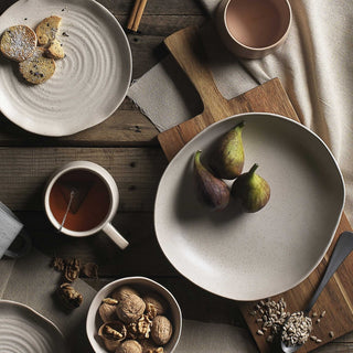 OTTAWA STONEWARE 28CM SHALLOW SERVING BOWL  |  CALICO