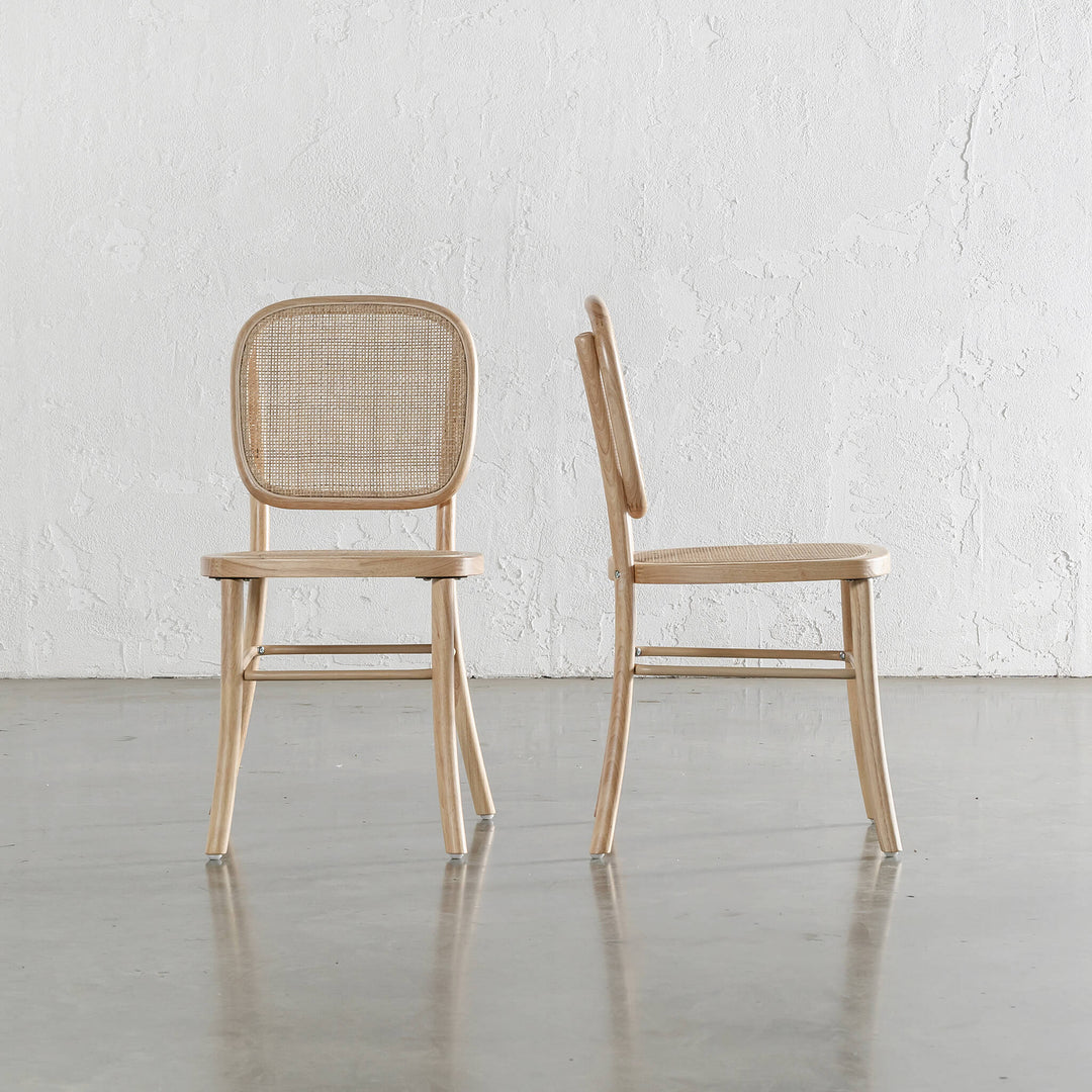 ELLISON RATTAN BACK DINING CHAIR | BIRCH + RATTAN