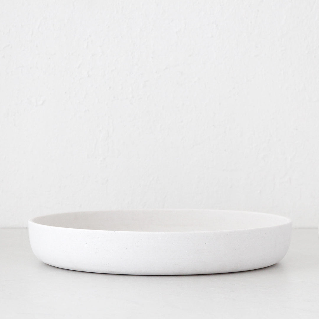 ESHER BOWL LARGE 41CM | CHALK