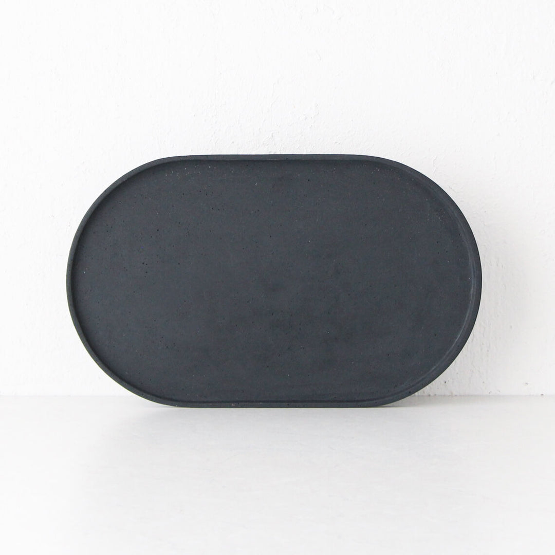 ESHER OVAL PLATTER | SET OF 3 | BLACK