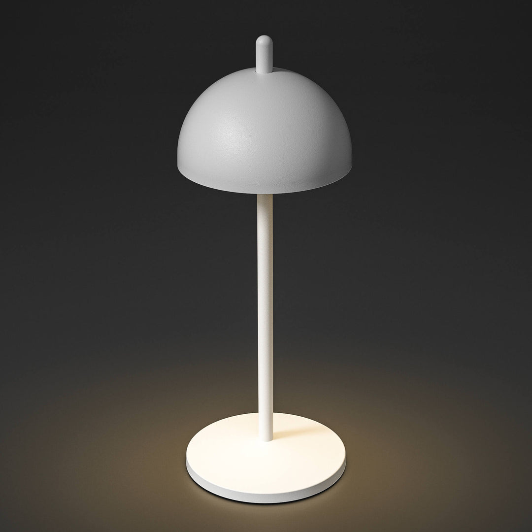 PRE ORDER  |  LBD EXCLUSIVE  |  FONTAINES RECHARGEABLE TABLE LAMP  |  MATTE WHITE