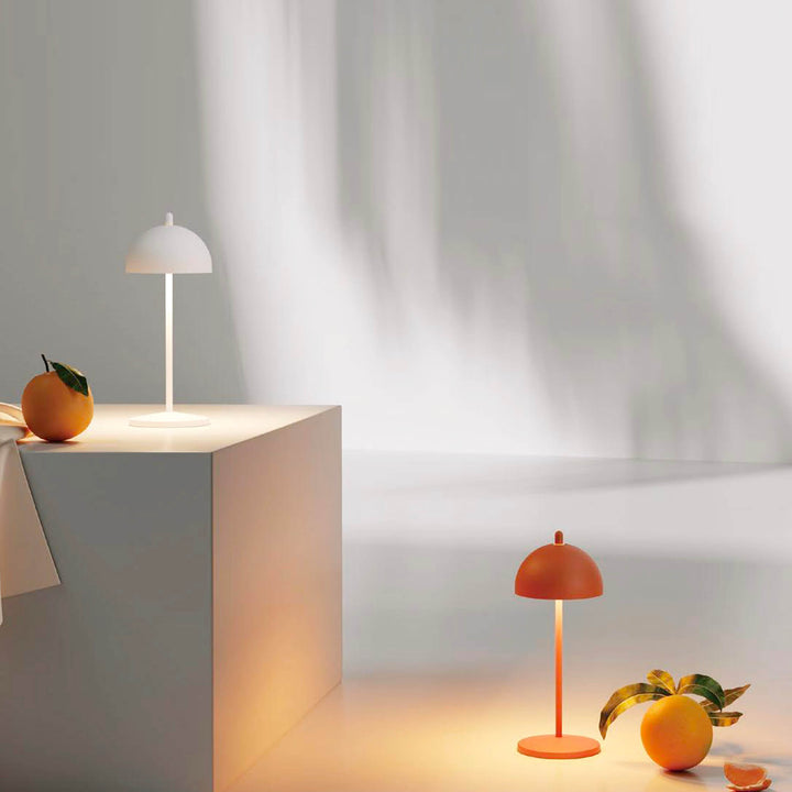 LBD EXCLUSIVE  |  FONTAINES INDOOR TABLE LAMP  |  MATTE WHITE