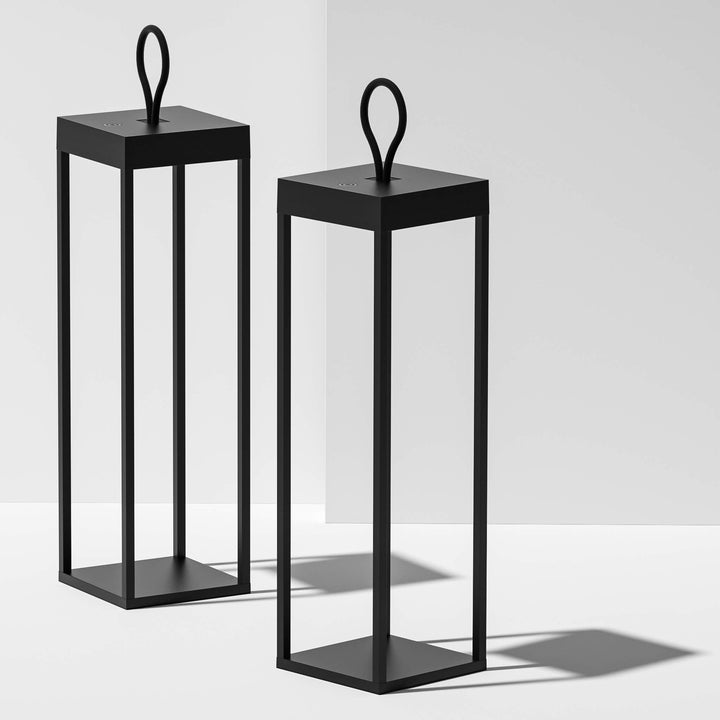 LBD EXCLUSIVE  |  DUNES DU MONT OUTDOOR LANTERN  |  MATTE BLACK