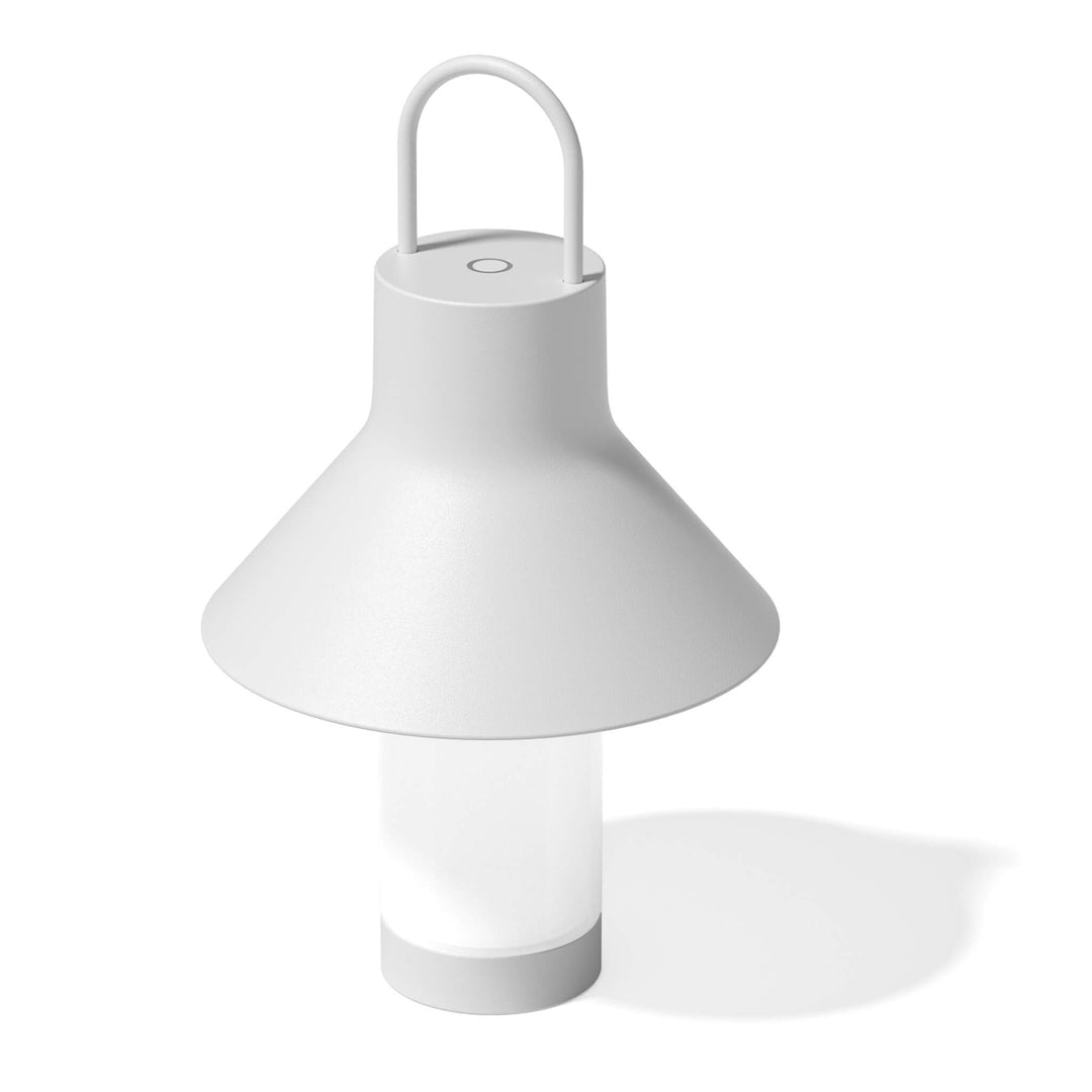 PRE ORDER  |  LBD EXCLUSIVE  |  LA CONDETTE RECHARGEABLE OUTDOOR LANTERN  |  MATTE WHITE