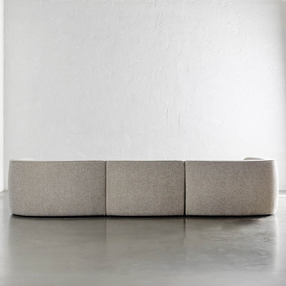FARO MODULAR CHAISE LOUNGE SOFA | PEBBLE BAY MIST