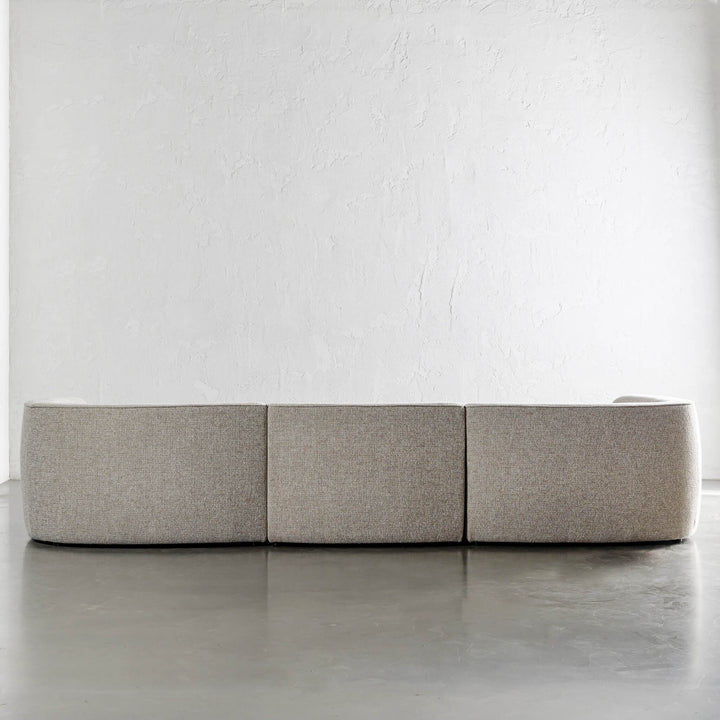 FARO MODULAR CHAISE LOUNGE SOFA | PEBBLE BAY MIST