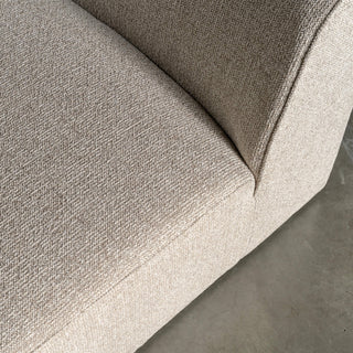 FARO MODULAR CHAISE LOUNGE SOFA | PEBBLE BAY MIST