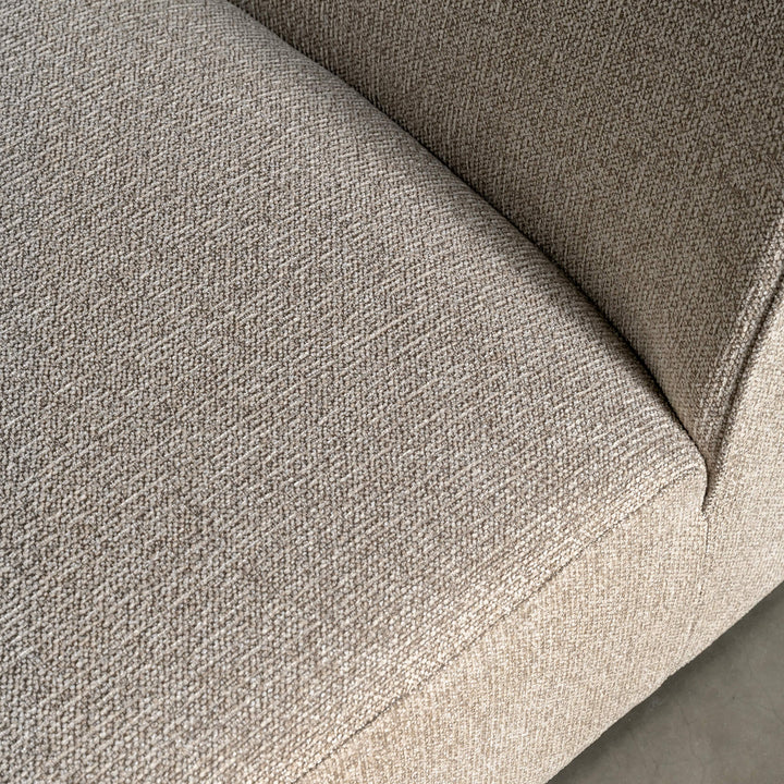 FARO MODULAR CHAISE LOUNGE SOFA | PEBBLE BAY MIST