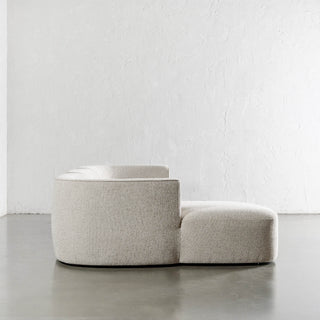 FARO MODULAR CHAISE LOUNGE SOFA | PEBBLE BAY MIST