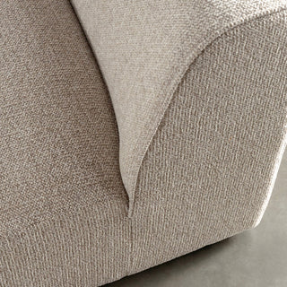 FARO MODULAR CHAISE LOUNGE SOFA | PEBBLE BAY MIST