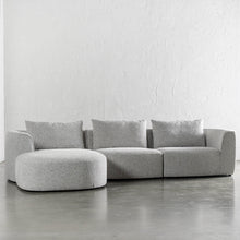 FARO MODULAR CHAISE LOUNGE SOFA WITH CUSHIONS  |  WINDSWEPT BEACH