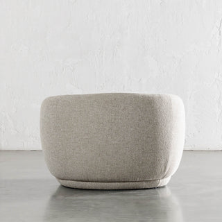 FARO ROUNDED ARMCHAIR  |  PEBBLE BAY MIST
