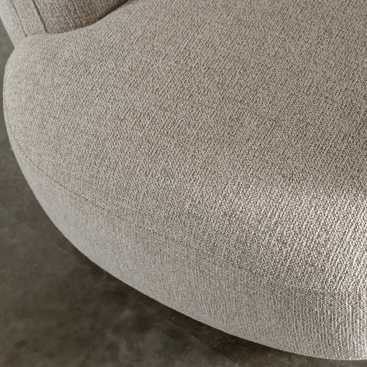 FARO ROUNDED ARMCHAIR  |  PEBBLE BAY MIST