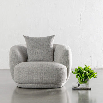 FARO ROUNDED ARMCHAIR | WINDSWEPT BEACH