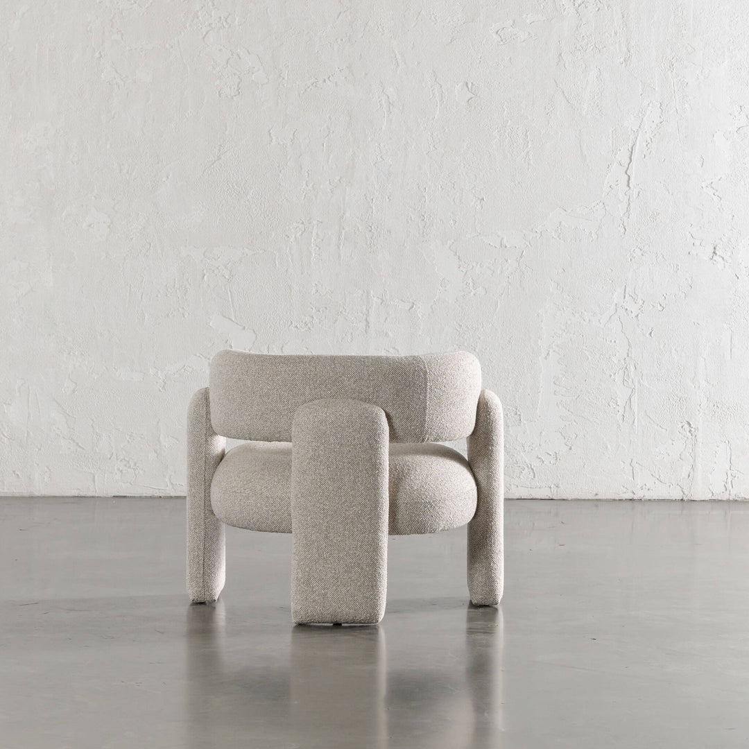 FARO ARMCHAIR BACK VIEW  |  SANDY DUSK