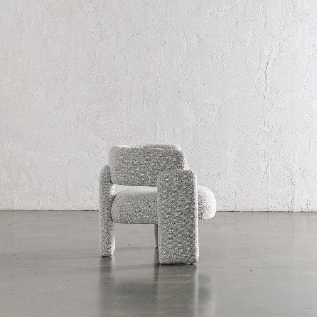 FARO ARMCHAIR SIDE VIEW |  WINDSWEPT BEACH