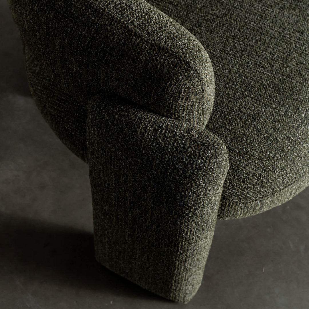 FARO ARMCHAIR  |  BANKSIA LEAF GREEN CLOSE UP