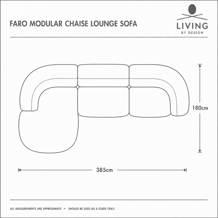 FARO MODULAR CHAISE LOUNGE SOFA - AERIAL