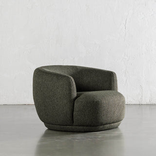 FARO ROUNDED ARMCHAIR  |  BANKSIA LEAF GREEN