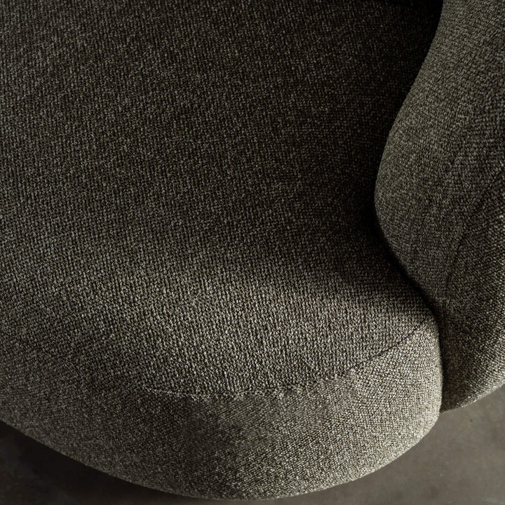 FARO ROUNDED ARMCHAIR  |  BANKSIA LEAF GREEN