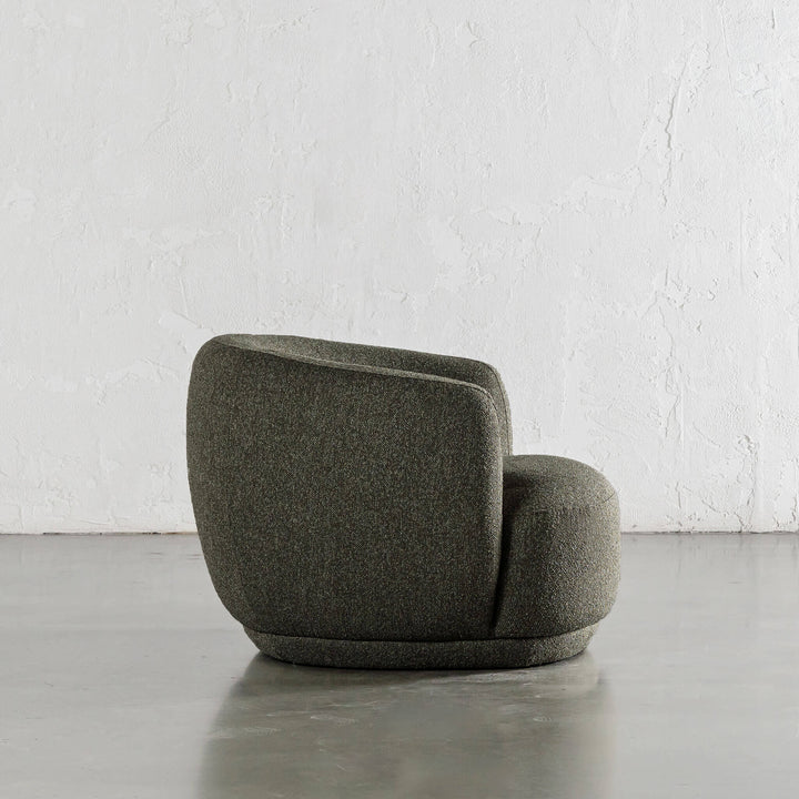 FARO ROUNDED ARMCHAIR  |  BANKSIA LEAF GREEN