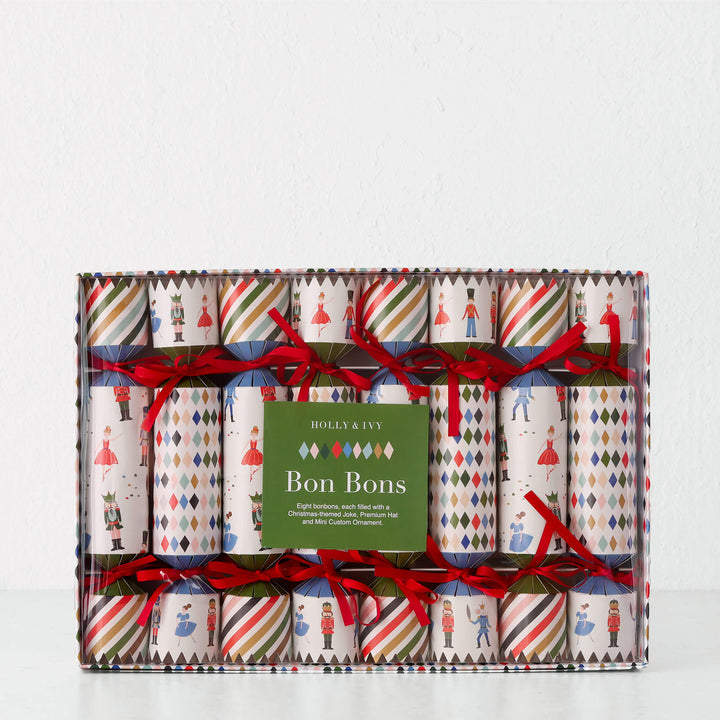 FESTIVE NUTCRACKER CHRISTMAS BON BONS  |  8 PACK
