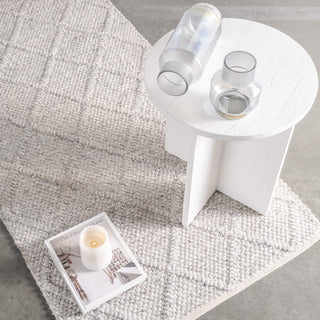 HAND TUFTED RUNNERS  |  FRANCE SILVER