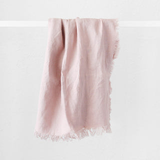 LBD EXCLUSIVE | FRENCH LINEN THROW | 180X140CM | NUDE PARCHMENT