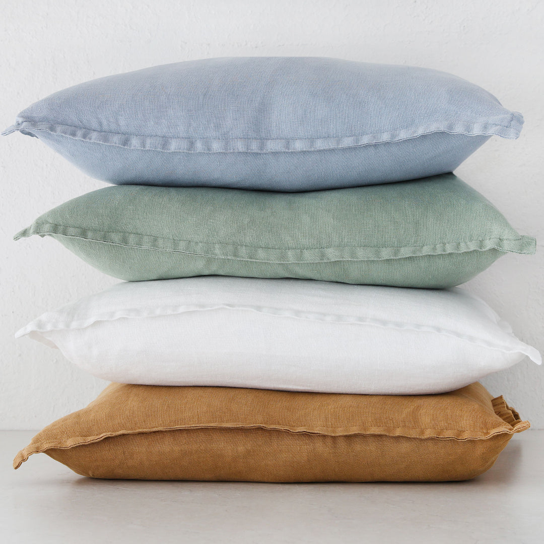 FRENCH LINEN CUSHION | STACKED