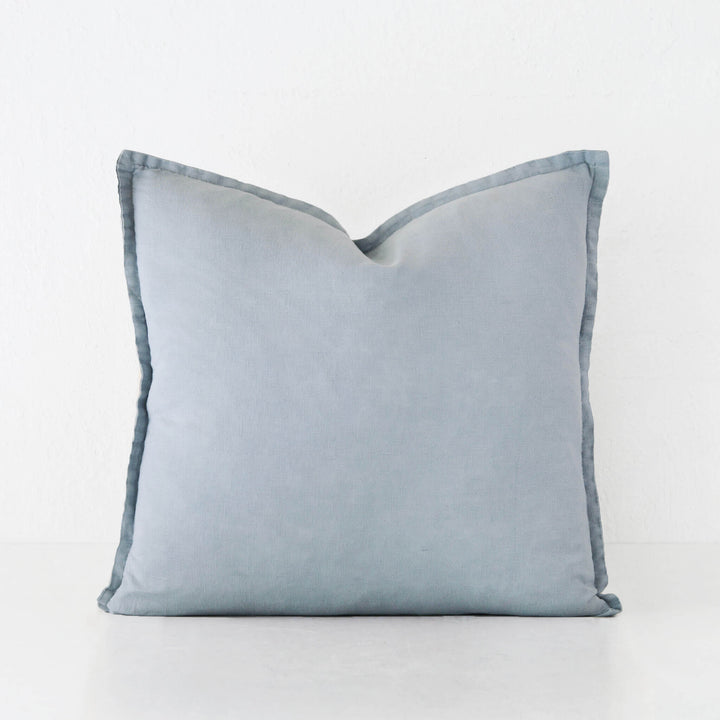FRENCH LINEN CUSHION  |  DENIM BREEZE | 50X50