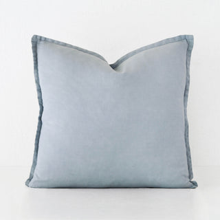 FRENCH LINEN CUSHION  |  DENIM BREEZE | 60X60